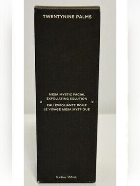 Twentynine Palms Mesa Mystic Facial Exfoliating Solution New in Box
